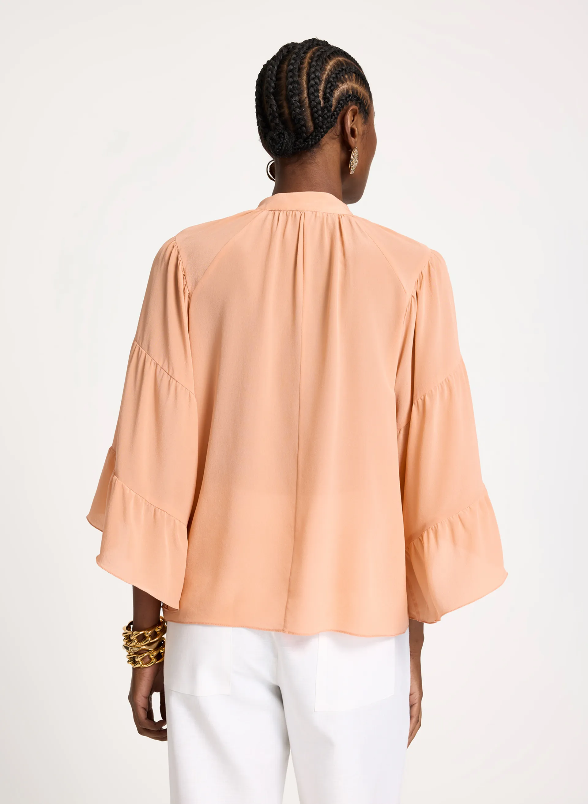 Blusa Charlotte Seda Feminina