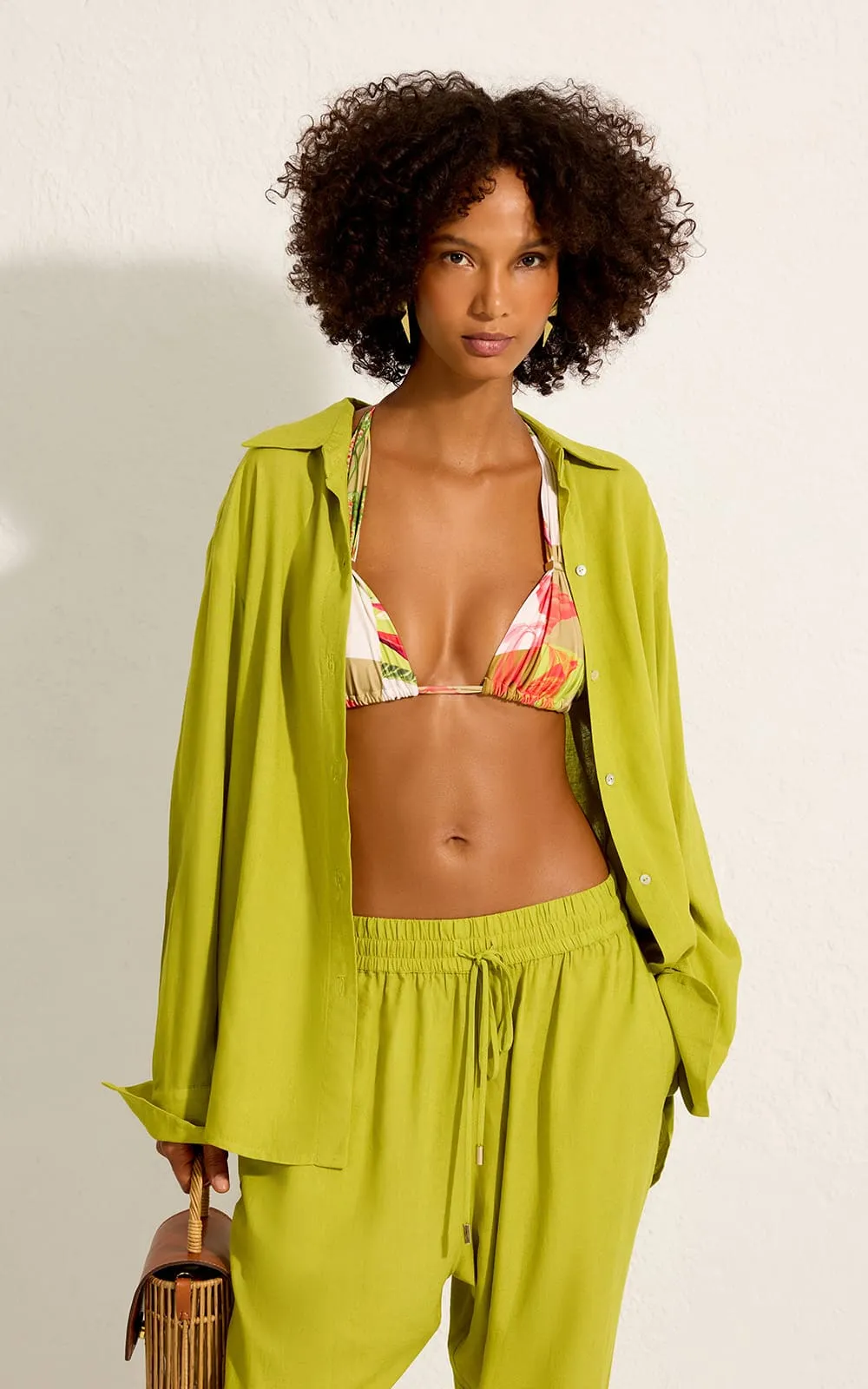 Camisa Easy Verde Horto