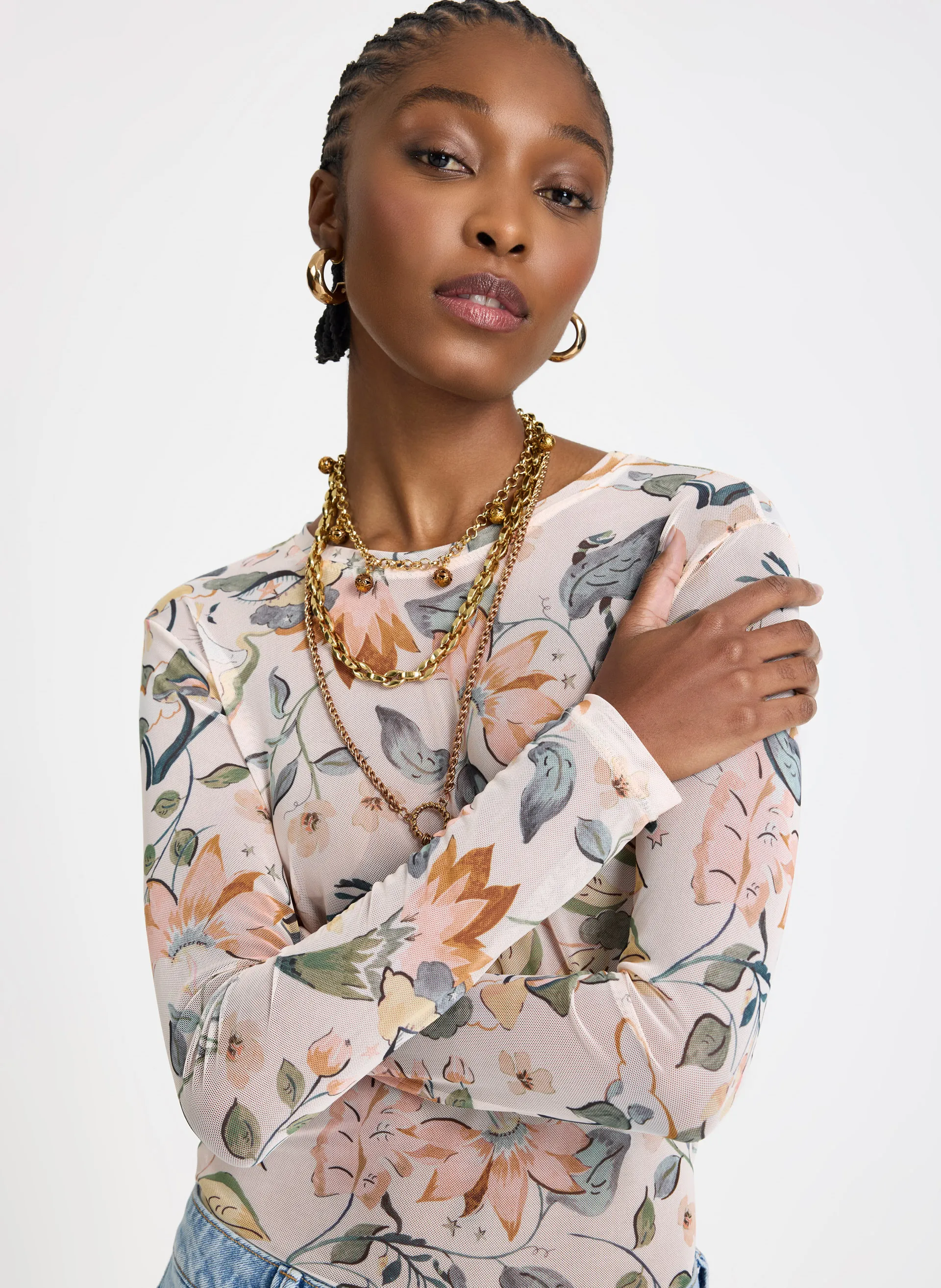 BLUSE TULE JOANA MYSTIC