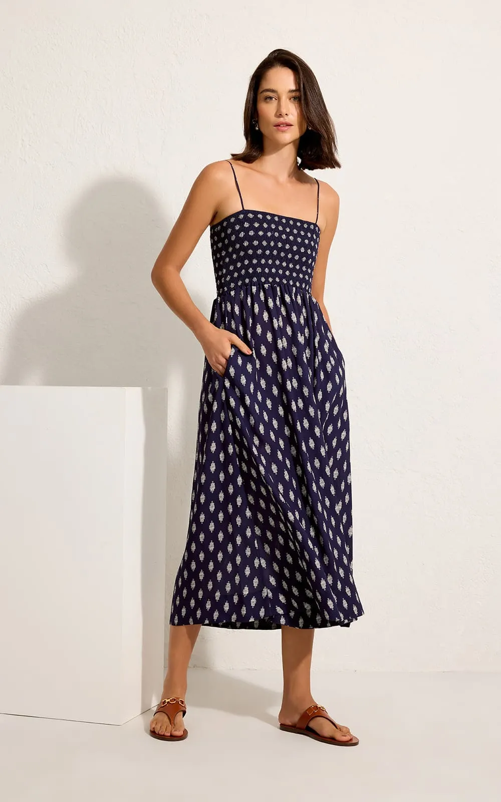 Vestido Lastex Estampado Wally Compose