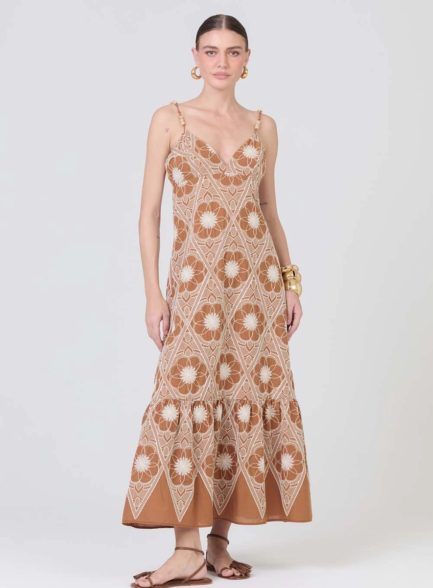 VESTIDO BORDADO
