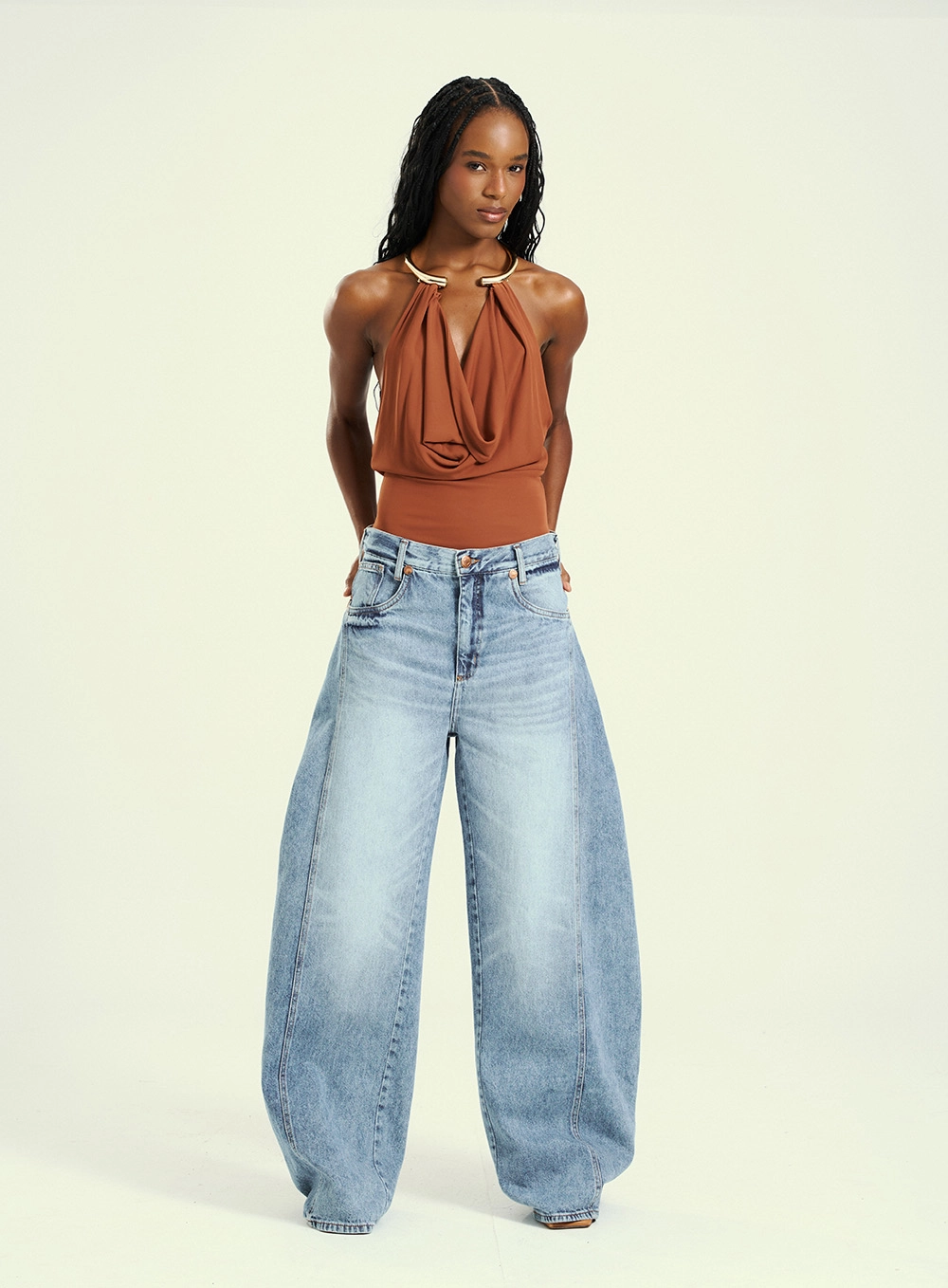 CALCA JEANS BASIC COMFORT